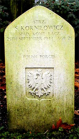 Stanislaw Kornilowicz - Headstone 1