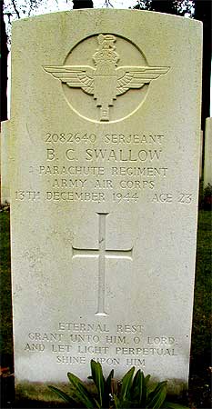 Benjamin C. Swallow - Headstone 1