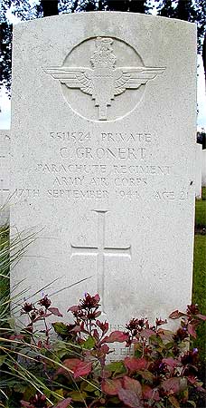 Claude Gronert - Headstone 1