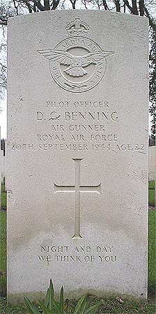 Donovan G. Benning - Headstone 1
