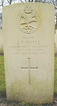 John P. Royle - Headstone 1