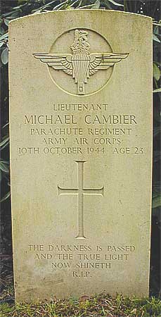 Harry M.A. Cambier - Headstone 1