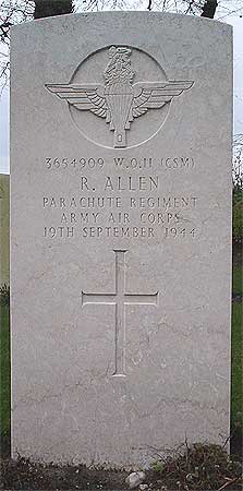 Reginald Allen - Headstone 1