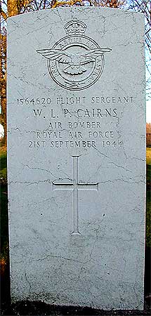 William L.P. Cairns - Headstone 1