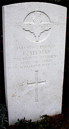 Frederick Allman - Headstone 1
