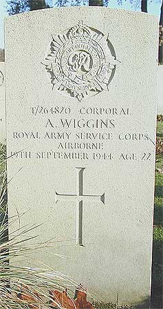 Albert Wiggins - Headstone 1