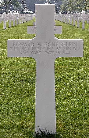 Edward M. Scheibelein - Headstone 1