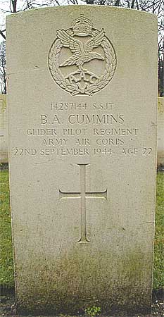 Bernard A. Cummins - Headstone 1