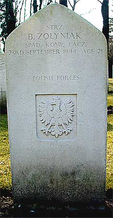 Bronislaw Zolyniak - Headstone 1