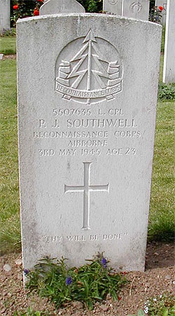 Peter J. Southwell - Headstone 1