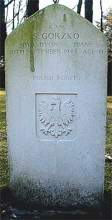 Stanislaw Gorzko - Headstone 1