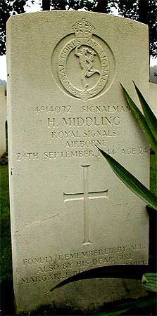 Henry Middling - Headstone 1