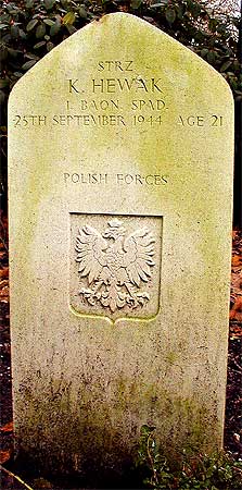 Kazimierz Hewak - Headstone 1