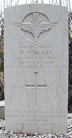 Mark Borland - Headstone 1
