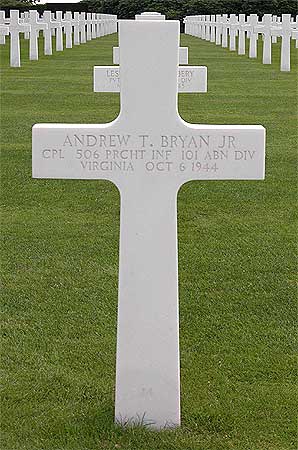 Andrew T Bryan Jr. - Headstone 1
