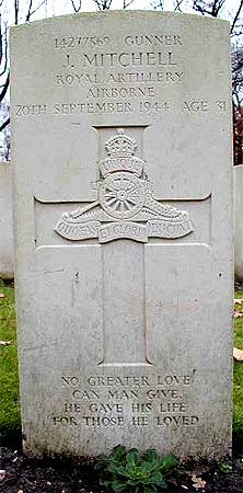 John Mitchell - Headstone 1