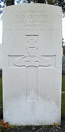 Robert D. Glover - Headstone 1