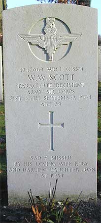 William W. Scott - Headstone 1