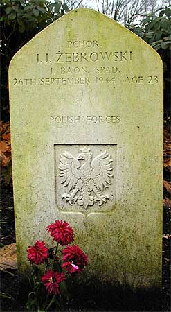 Ignacy J. Zebrowski - Headstone 1