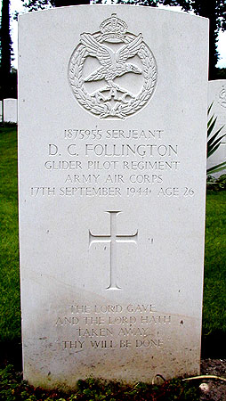 Douglas C. Follington - Headstone 1