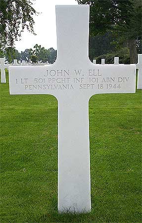John W. Ell - Headstone 1