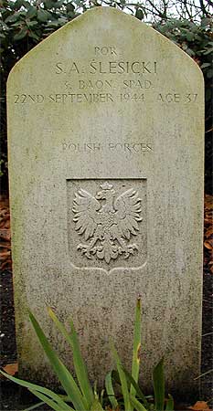 Stanislaw Slesicki - Headstone 1