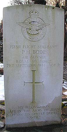 Peter H. Bode - Headstone 1