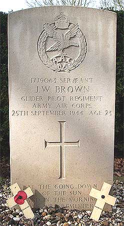 John W. Brown - Headstone 1
