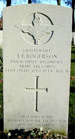 James F. Rogerson - Headstone 1