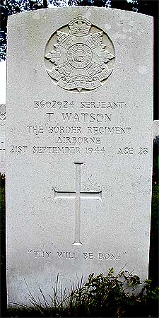 Thomas Watson - Headstone 1