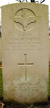 George M. Blundell - Headstone 1