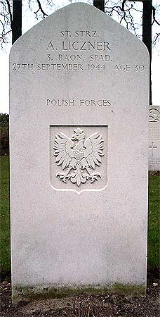 Aleksander Liczner - Headstone 1
