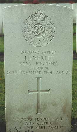 John Everitt - Headstone 1