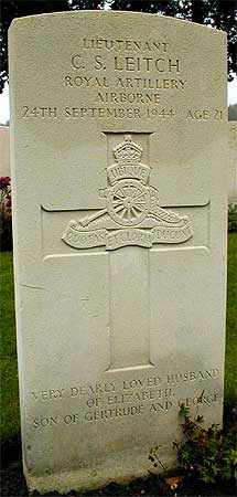 Carmel S. Leitch - Headstone 1