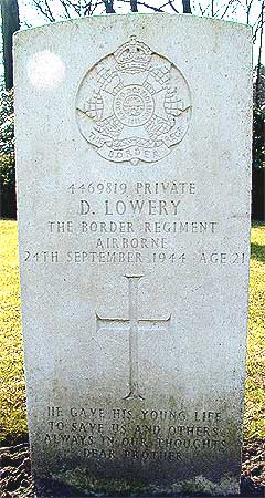 Douglas Lowery - Headstone 1