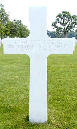 Francis T. Fernan - Headstone 1
