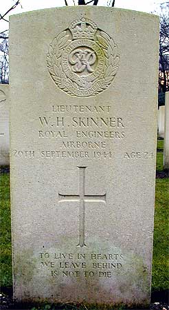 William H. Skinner - Headstone 1