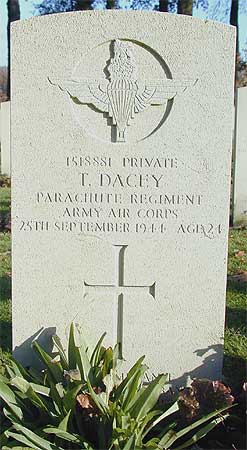 Thomas Dacey - Headstone 1
