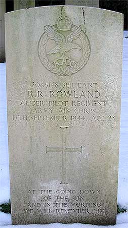 Roy R. Rowland - Headstone 1
