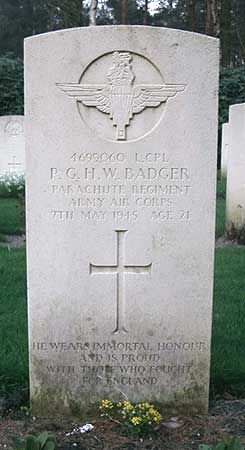 Peter G.H.W. Badger - Headstone 1