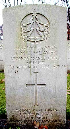 John M.J. Weaver - Headstone 1