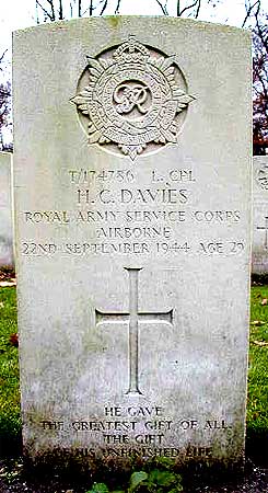 Henry C. Davies - Headstone 1