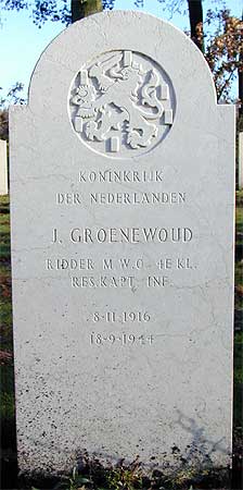 Jacobus Groenewoud - Headstone 1