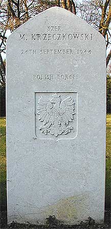 Mieczyslaw Krzeczkowski - Headstone 1