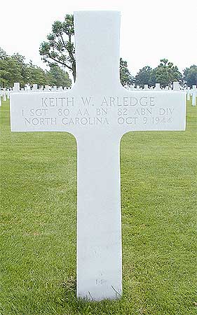 Keith W. Arledge - Headstone 1