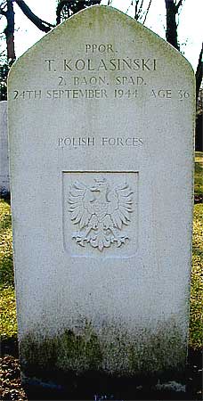 Tadeusz Kolasinski - Headstone 1