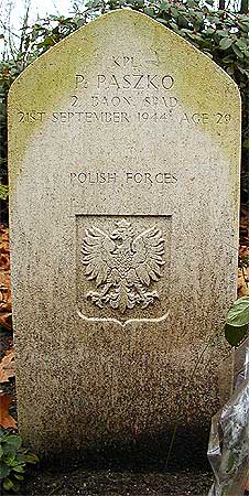 Piotr Paszko - Headstone 1