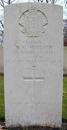 William K. Hodgson - Headstone 1