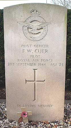Frank W. Cuer - Headstone 1