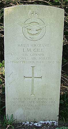 Leslie M. Gill - Headstone 1